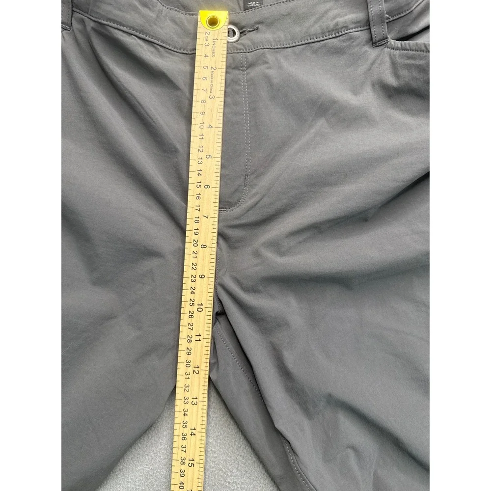 Patagonia Pants Women 22 Gray Quandary Hiking Outdoor‎ Straight Leg Stretch FGE